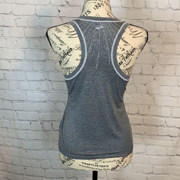 Brooks / Racer Back Tank Top / gray / size XS - Picture 5 of 7